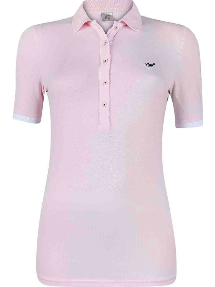 girls golf Polo Amour Rose, roze