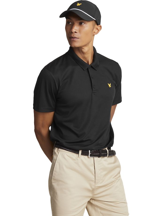 Lyle Scott Polo Tech, nero