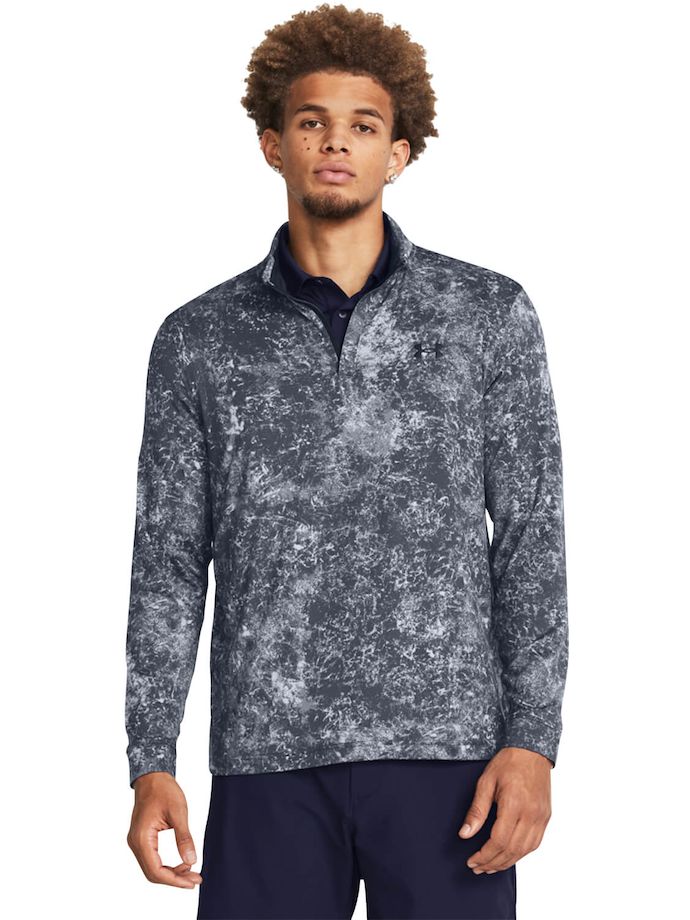 Under Armour Layer Playoff Print, grå/marine