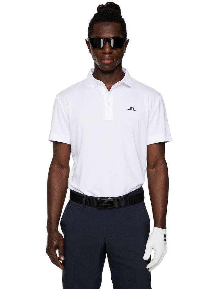 J. LINDEBERG Polo Wince, bianco