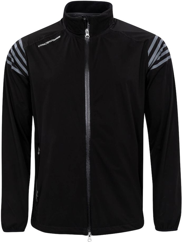 Cross Regenjacke Hurricane, czarny