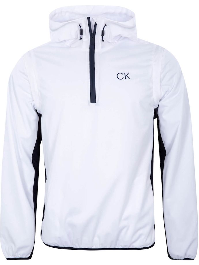 Calvin Klein Golf Windbreaker Convertible, white