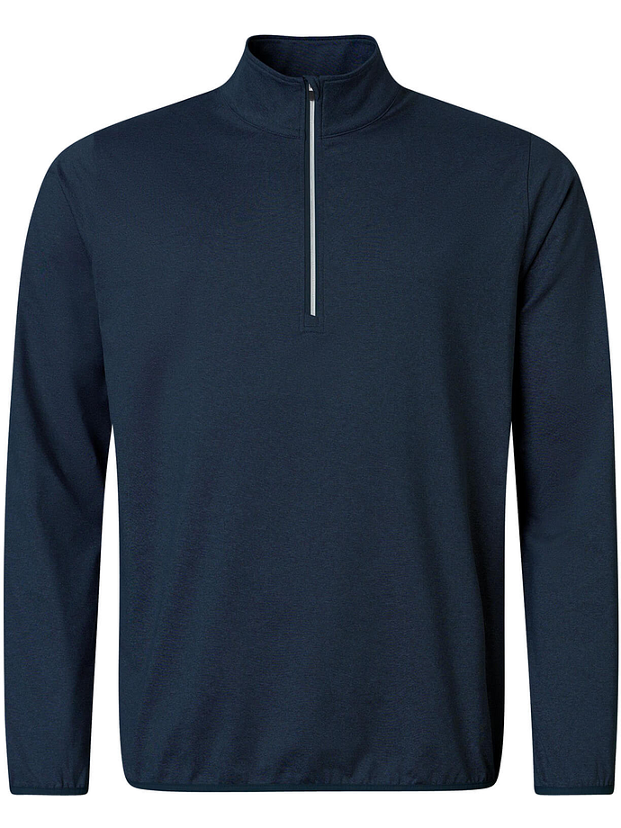 Abacus Layer Cradoc Fleece 1/2-Zip, navy