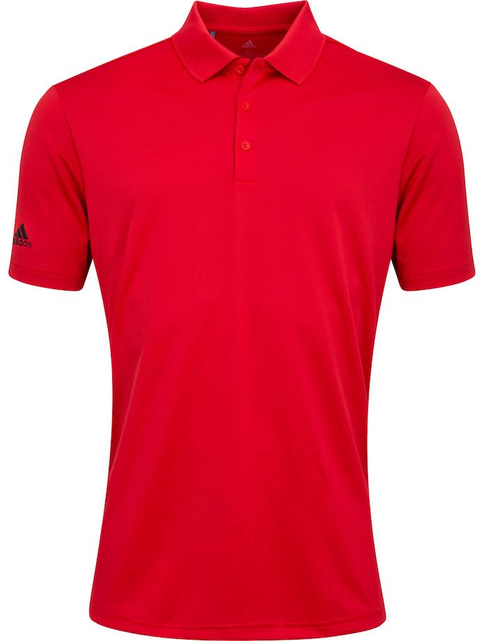 adidas Poloshirt Performance, kurzarm, rot