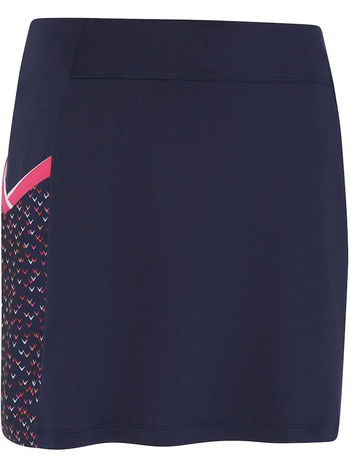 Callaway Skort Chev Printed 17", navy