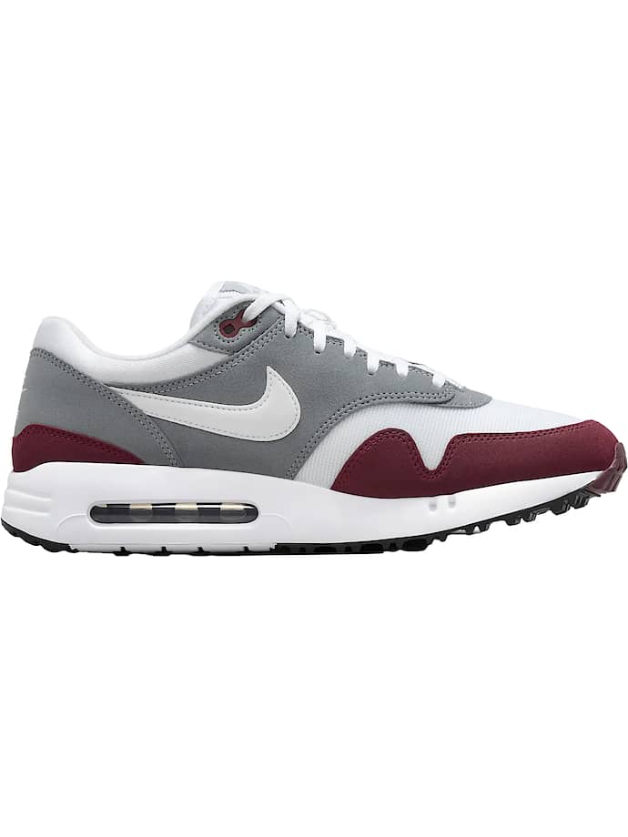 Nike Golf Chaussures de golf Air Max 1 86 OG G, gris/rouge