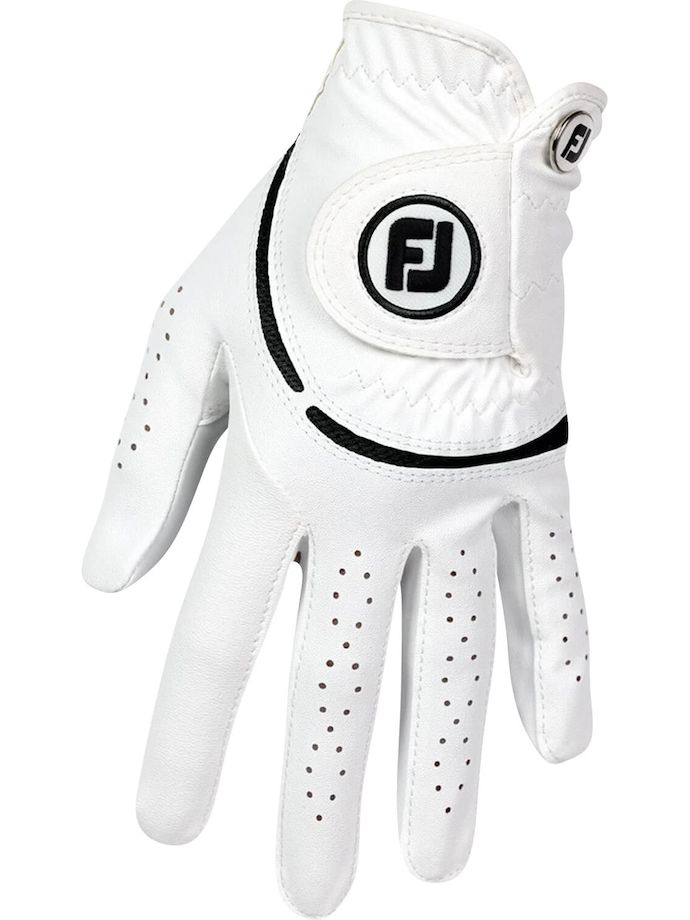 FootJoy WeatherSof glove, white/black