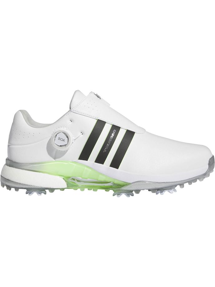 adidas Buty golfowe Tour360 BOA, biały/czarny/zielony