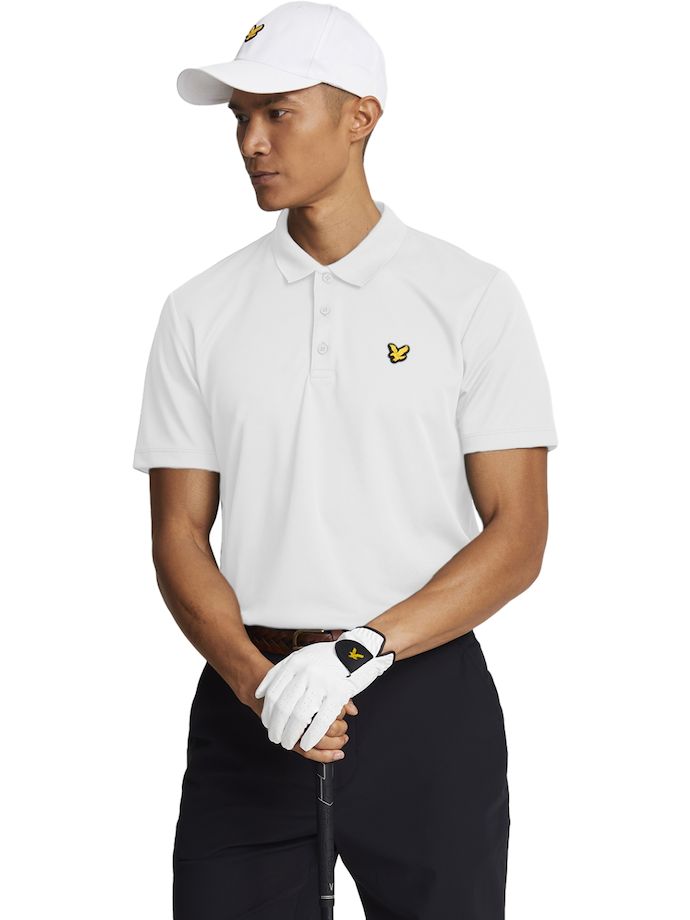 Lyle Scott Polo Tech, weiß