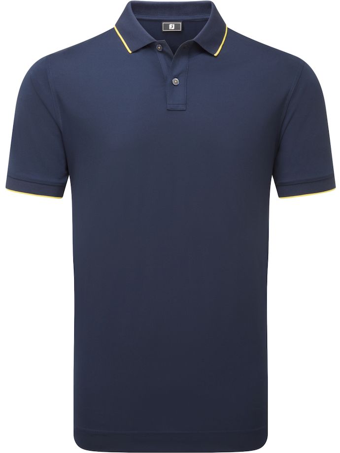 FootJoy Polo Tipped Pique, navy