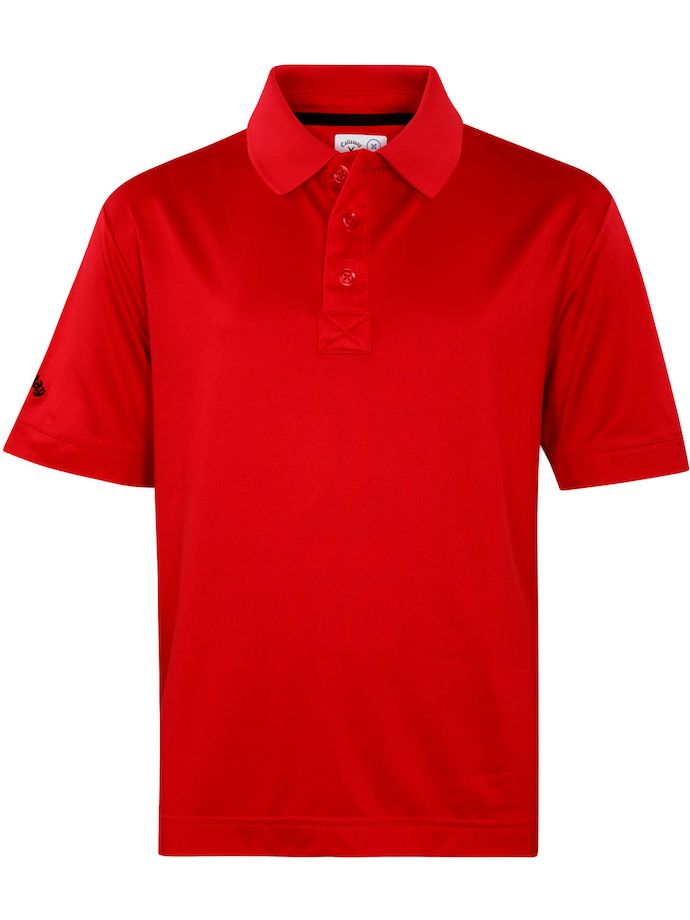 Callaway Polo Boys Swing Tech, red