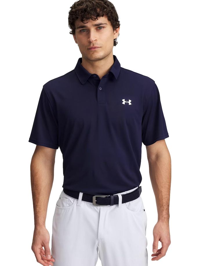 Under Armour Polo T2G Pique, azul marino