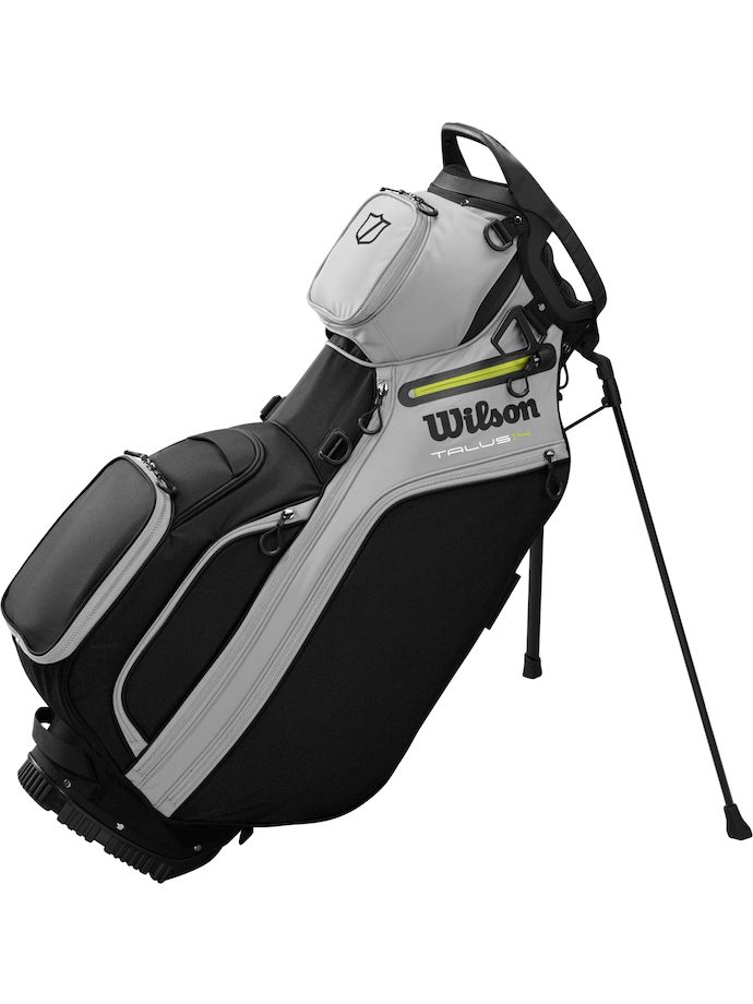 Wilson Stand Bag Talus 14 , schwarz/grau/gelb