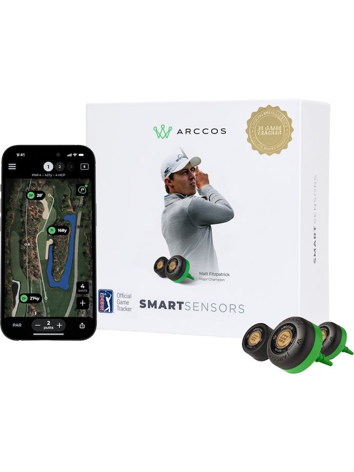 Arccos Kit de démarrage pour caddie Link Pro Bundle, vert