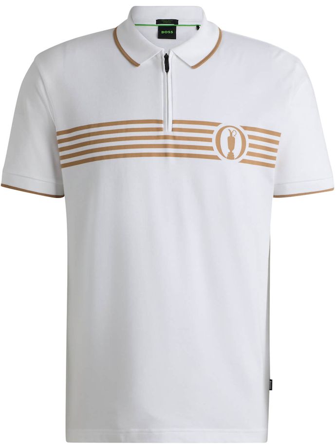 HUGO BOSS Polo The Open, bianco