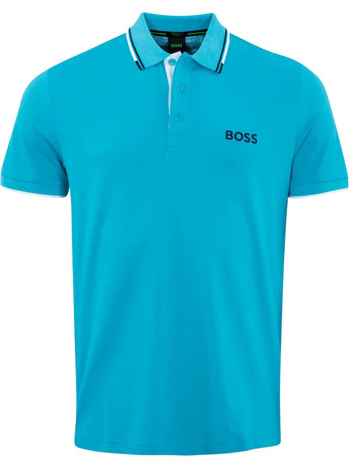 HUGO BOSS Polo Paddy Pro, turquesa