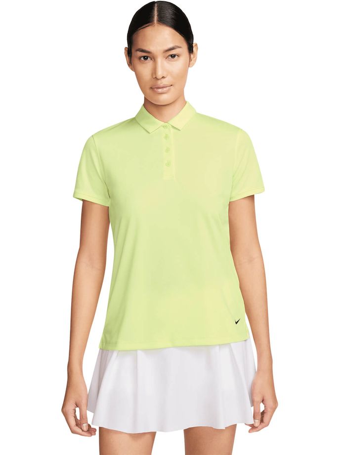 Nike Golf Polo Dri-FIT Victory, giallo/nero