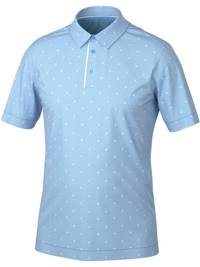 Galvin Green Polo Miklos, bleu clair