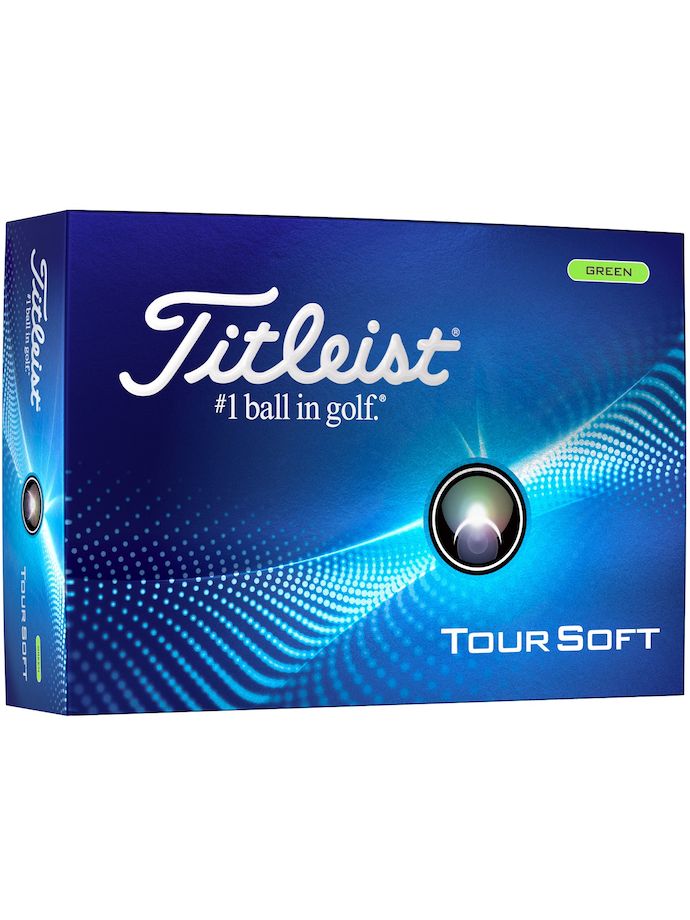 Titleist Palline da golf Tour Soft, verde