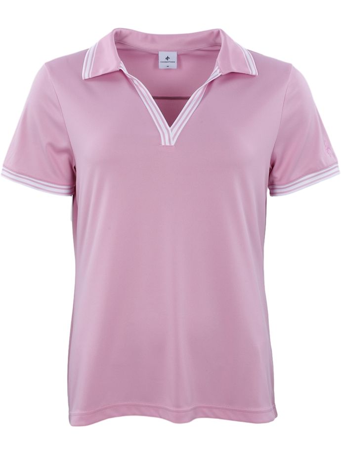 Cross Poloshirt Nostalgia, kurzarm, rosa