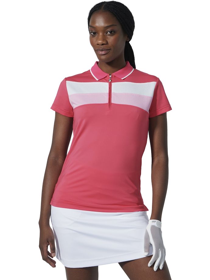 Daily Sports Polo Cecilio Cap S 1/2-Zip, coral