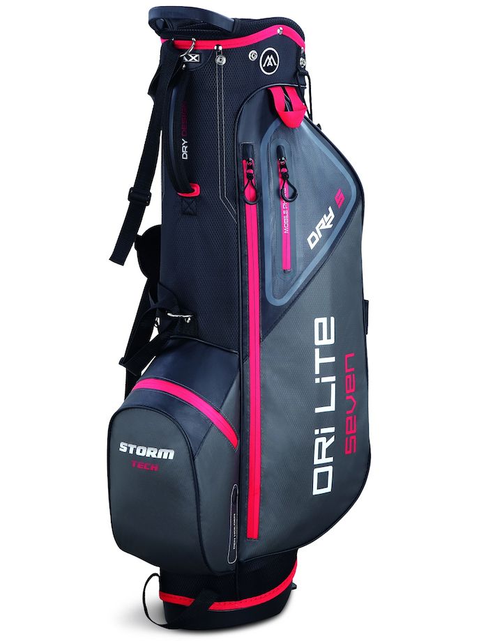 BIG MAX Sac de golf chariot Dri Lite Seven G, noir/rouge