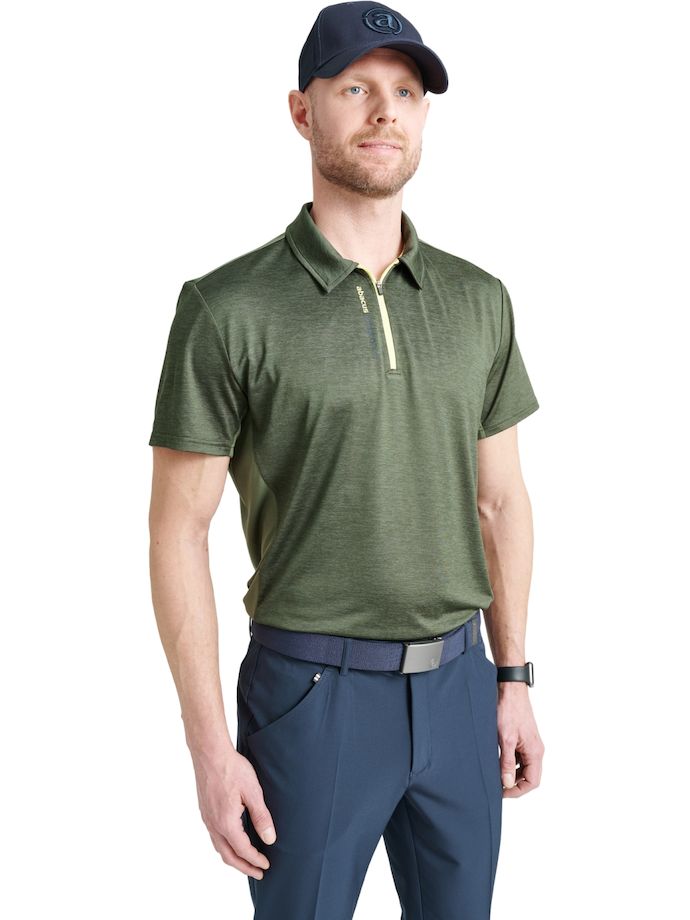 Abacus Polo Spey DryCool 1/4-Zip, zielony