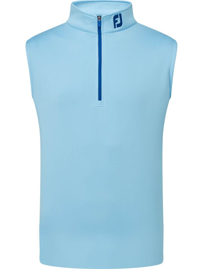 FootJoy Huntington half-zip waistcoat, light blue