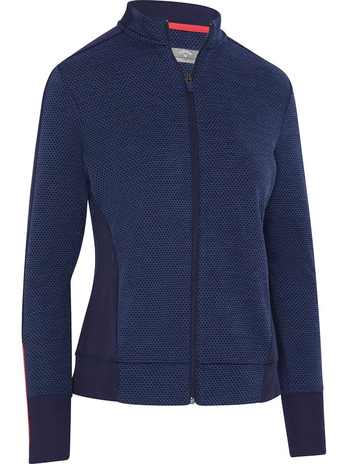 Callaway Jacke Heather Pile, navy