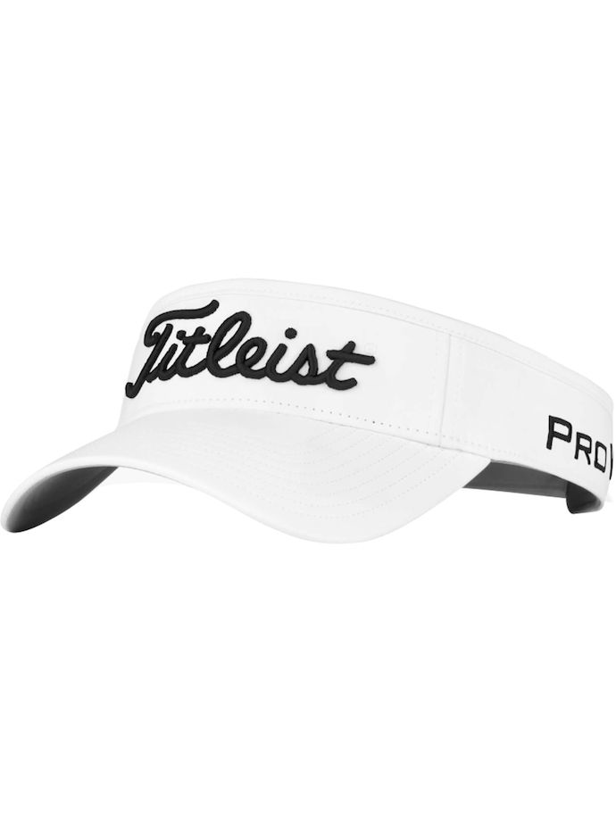 Titleist Visière Tour Performance, blanc/noir