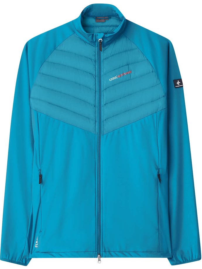 Cross La position de Jacke, bleu/turquoise