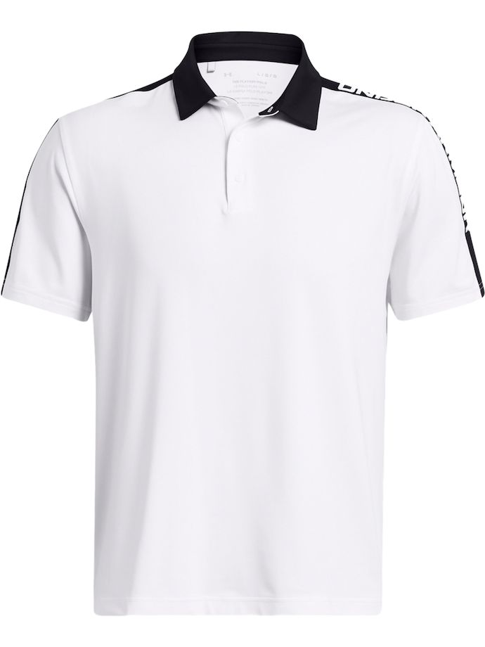 Under Armour Polo Playoff 3.0 Striker, wit