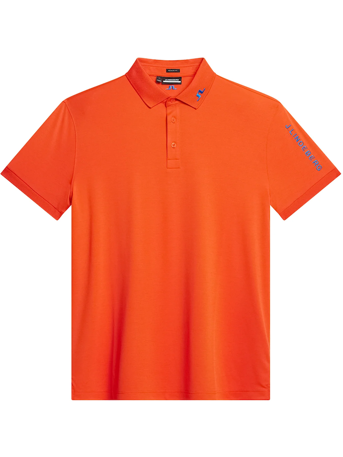 J. LINDEBERG Tour Tech Polo, oranje