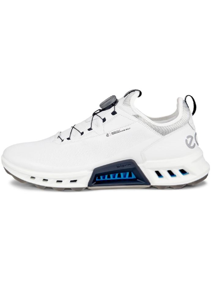 ecco Chaussures de golf Biom C4 BOA, blanc/noir