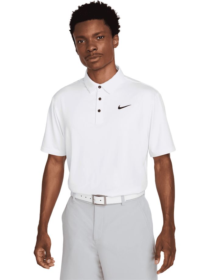 Nike Golf Polo Dri-Fit Tour Solid, white