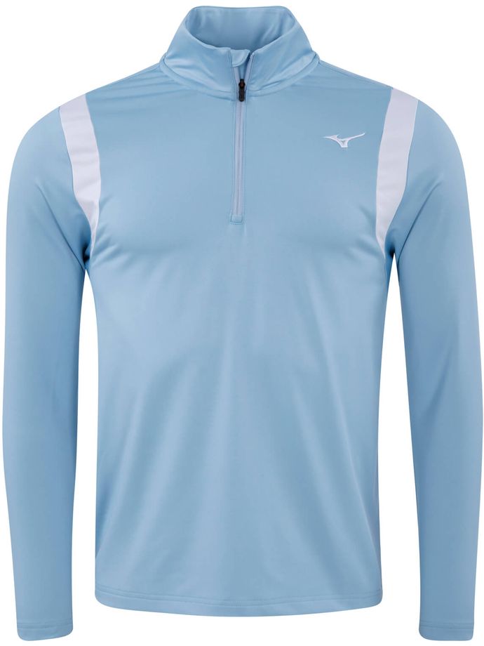 Mizuno Layer Breeze Elite 1/4-Zip, hellblau