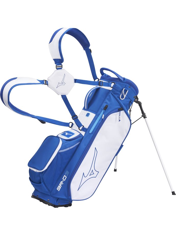 Mizuno Standbag BR-D3, blau/weiß