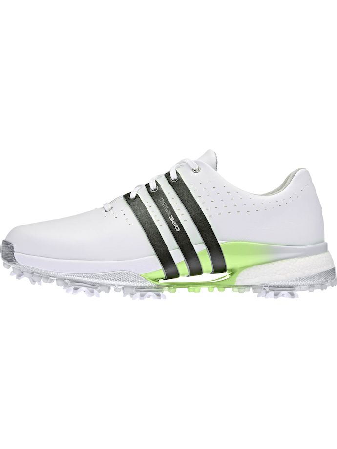 adidas Golf shoes Tour360, white/black/green