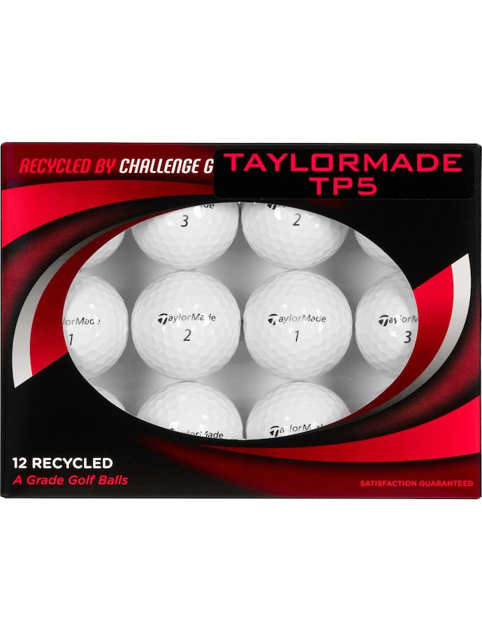 Challenge Golf TaylorMade TP5 ricondizionato AAAA - Confezione da 12 pezzi