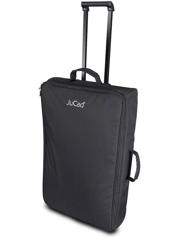 JuCad Bolsa de transporte con ruedas JRT-1, negro