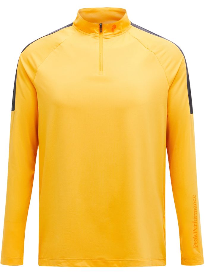 Peak Performance Warstwa Base Half Zip, pomarańczowy