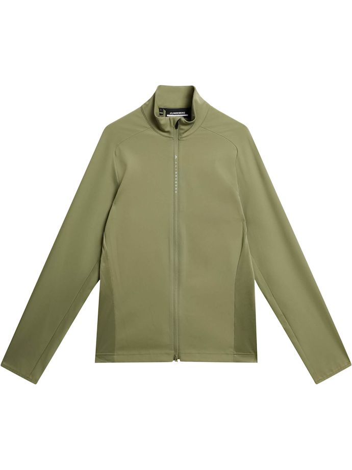 J. LINDEBERG Layer Melker Mesh, olive