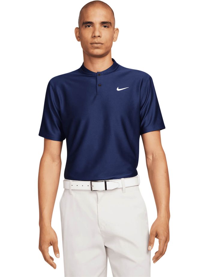 Nike Golf Polo Dri-FIT Tour Texture, azul marino