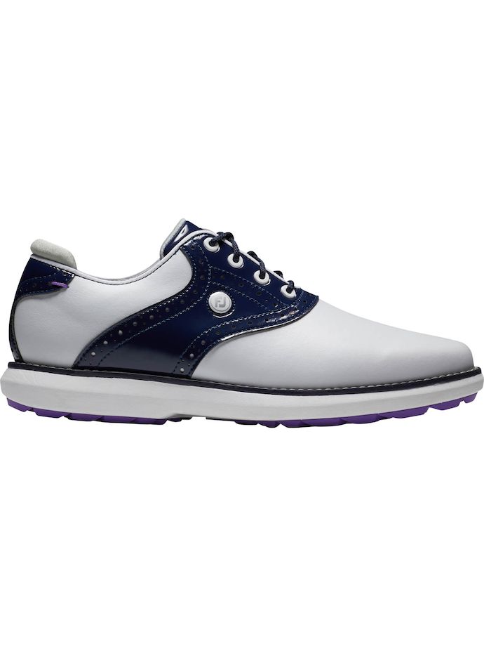 FootJoy Buty golfowe Traditions SL, biały/granatowy