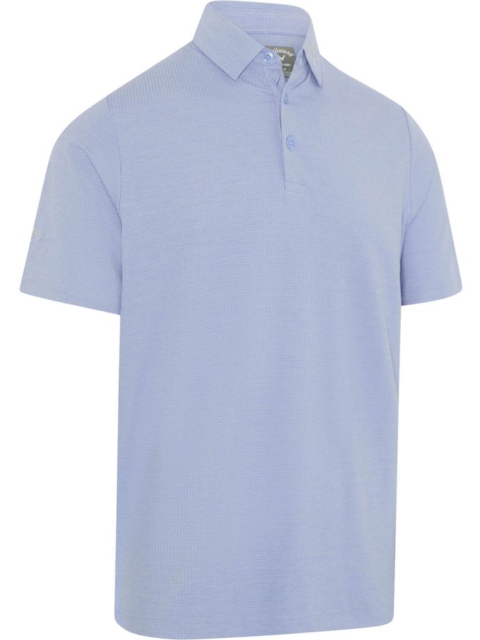 Callaway Polo Ventilated Classic Jacquard, blu-grigio