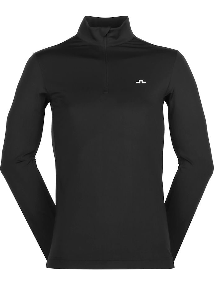 J. LINDEBERG Strato Luke Quarter Zip, nero