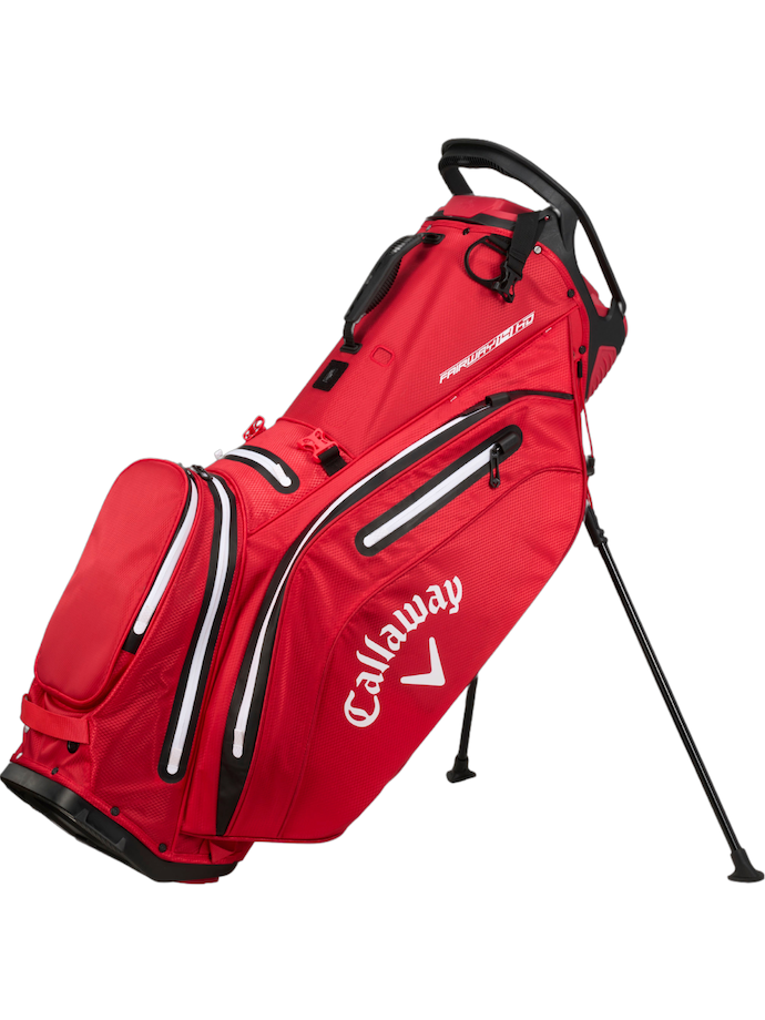 Callaway Standbag Fairway 14 HD, rojo/negro