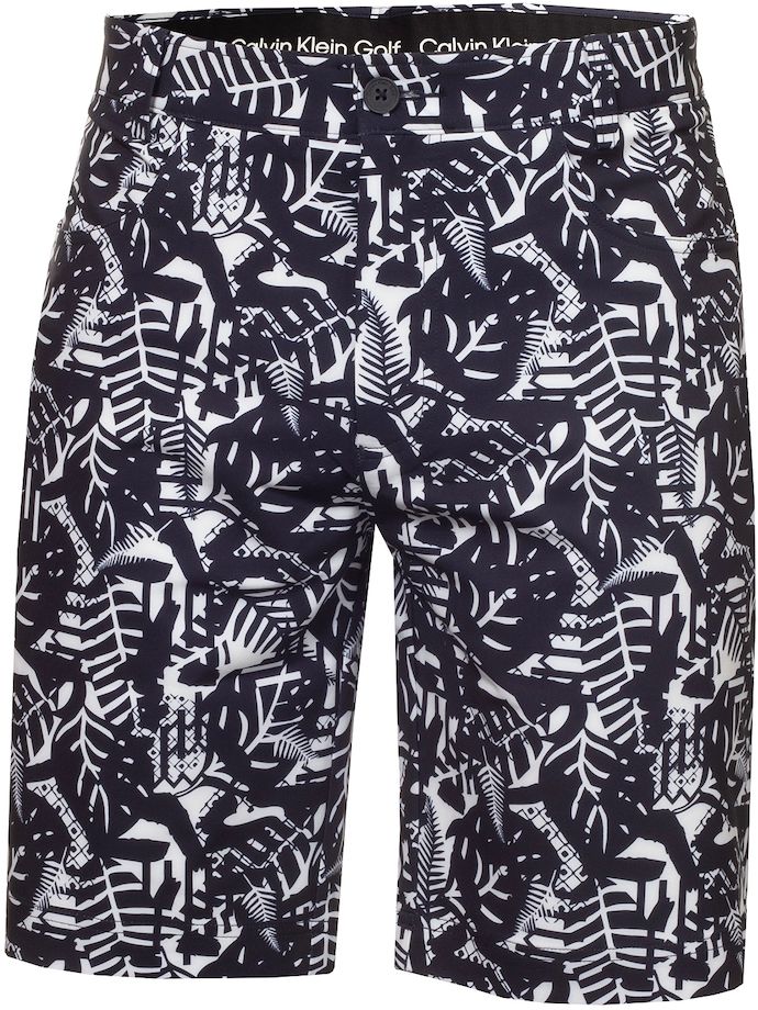 Calvin Klein Golf Shorts Printed Genius, dunkelblau/hellblau