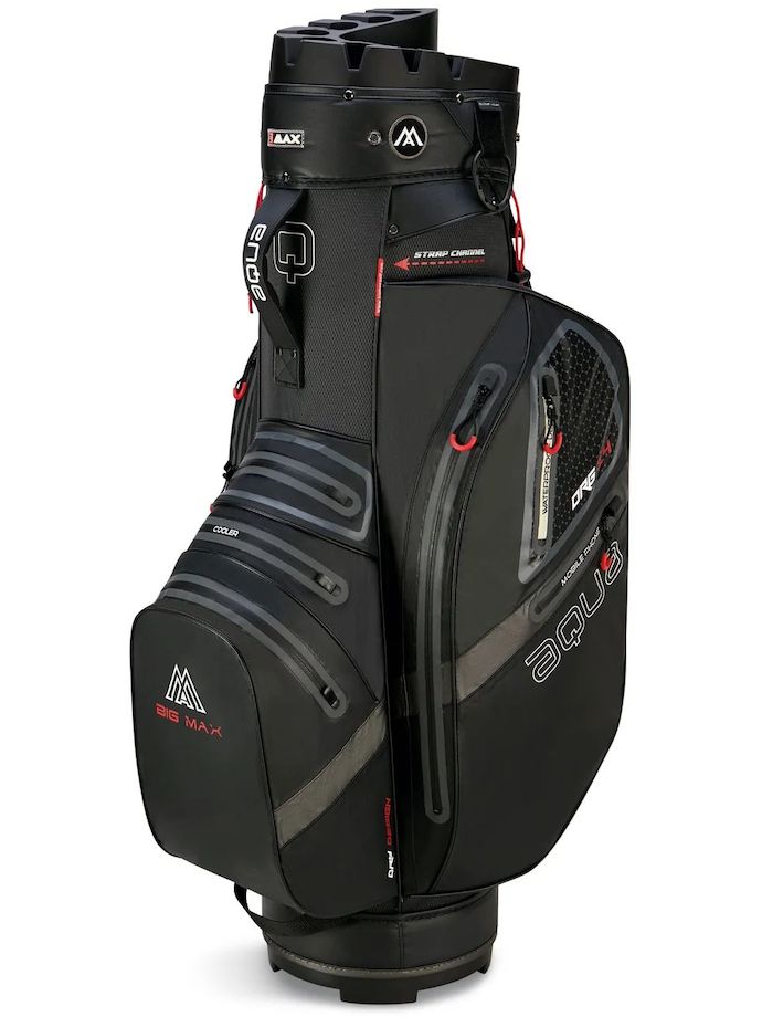 BIG MAX Cartbag Aqua Silencio 4, schwarz