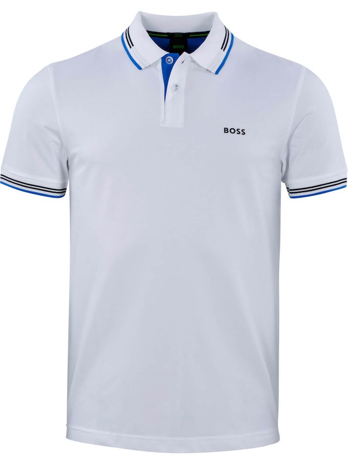 HUGO BOSS Polo Paul, biały